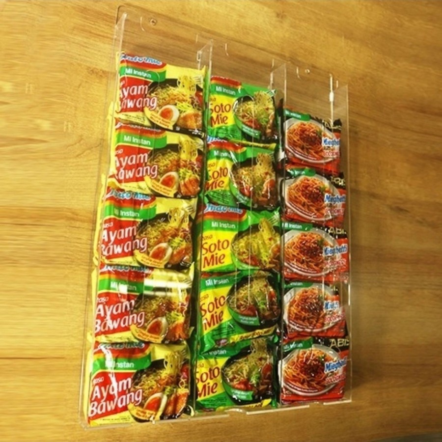 

wadah mie/tempat mie instan/display mie