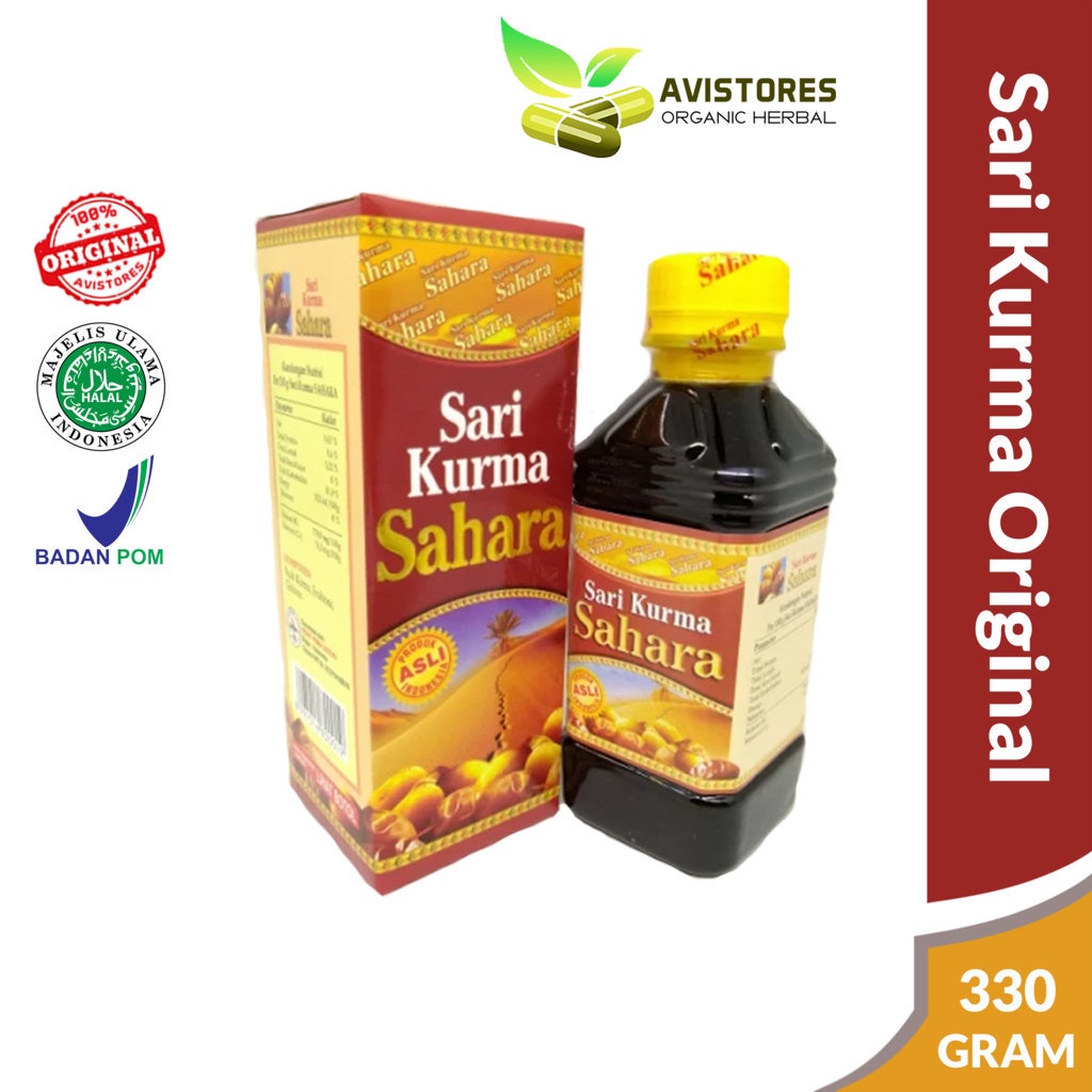 

Sari Kurma SAHARA Nutrisi Lezat & Sehat Isi 330 Gram