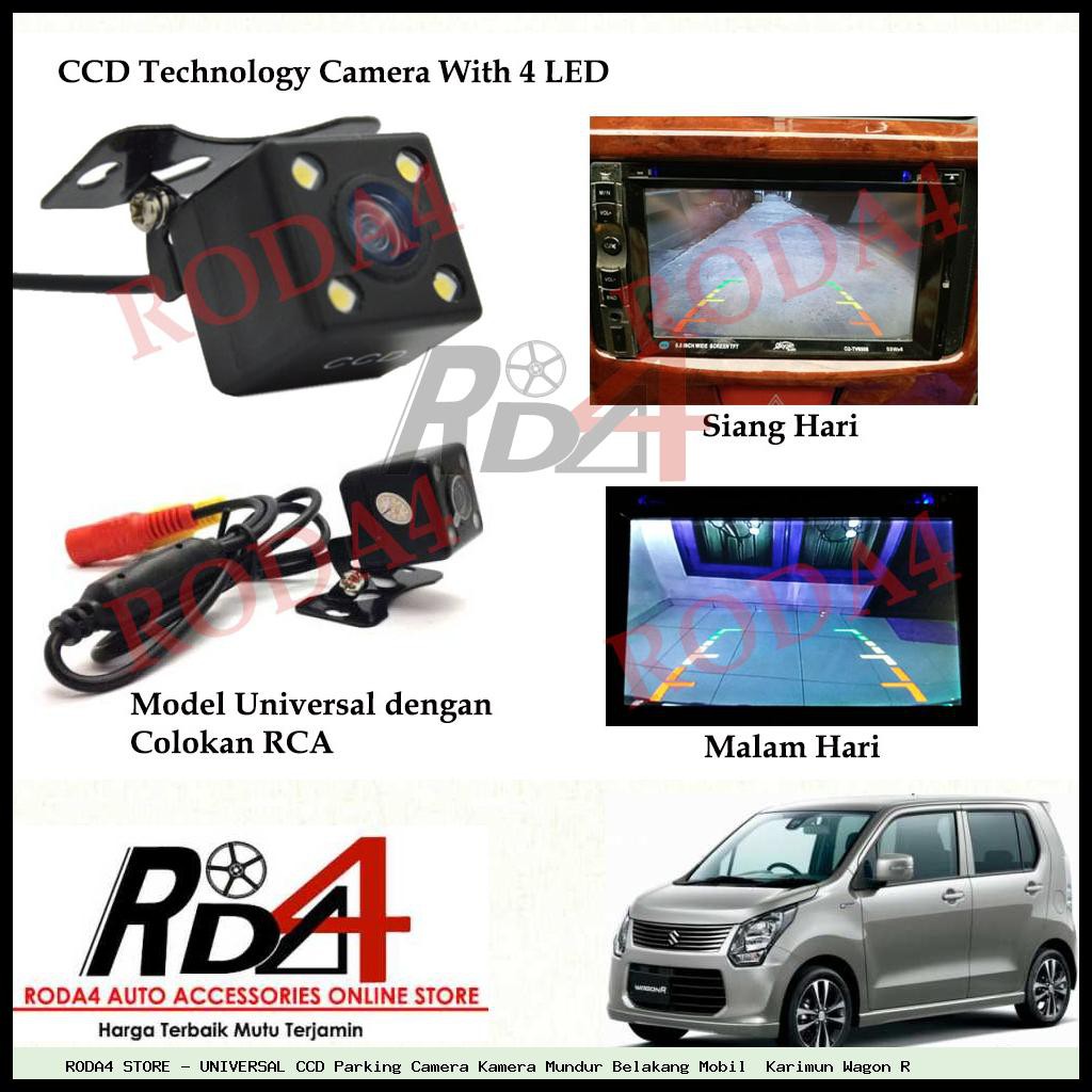 UNIVERSAL CCD Parking Camera Kamera Mundur Belakang Mobil  Karimun Wagon R
