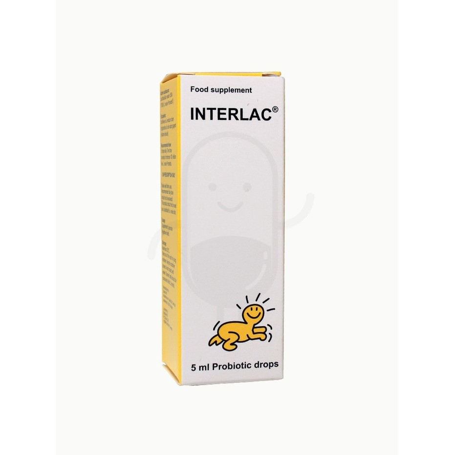 Interlac Oil Drop/vitamin suplemen bayi