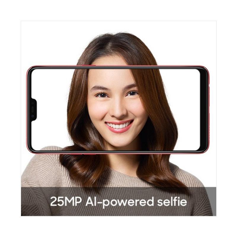 OPPO F7 Pro Smartphone - Red [128GB/ 6GB]