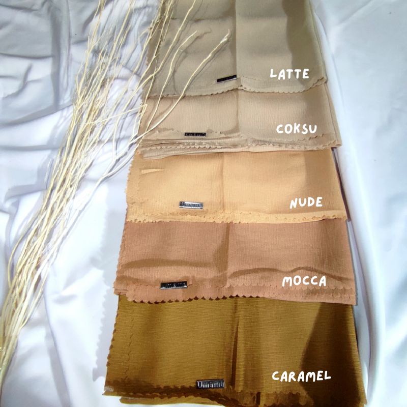 HIJAB CORNSKIN UMAMA LASERCUT | SEGIEMPAT CORNSKIN UMAMA