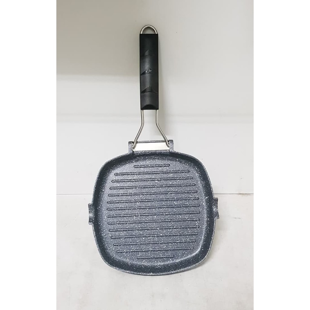 Alat Panggang Grill Pan Lipat Akebono 20cm