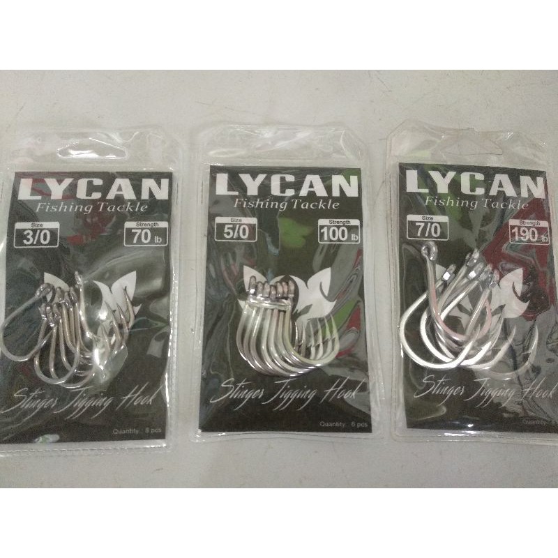 Lycan Stinger Jigging Hook