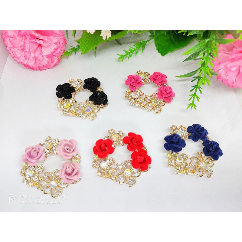 BROS BUNGA MOTIF DONAT / BROS DADA BAHU / BROS KEBAYA WANITA | BROS MURAH-5