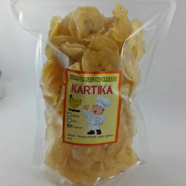 

KARTIKA KRIPIK PISANG KRISPI - Asli LAMPUNG 1000mg Rp. 65.000