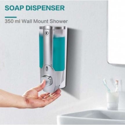 DISPENSER SABUN TEMPEL KAMAR MANDI TEMPAT SABUN CAIR