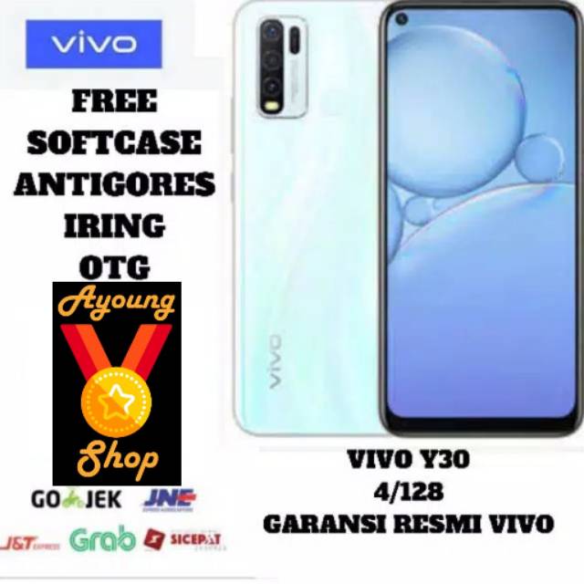 Vivo Y30i 4 64gb Y30 4 128gb Bnib Garansi Resmi Vivo Shopee Indonesia