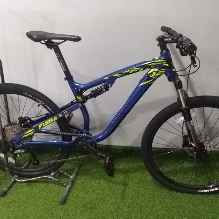 MTB JAVA FURIA 27.5INCH 9 SPEED SEPEDA GUNUNG FULL SUSPENSION