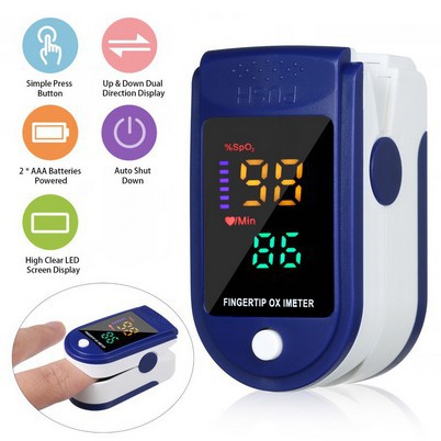 Oximeter Oxymeter LK-87 / LK-88 Fingertip Pulse Oximeter Pengukur Kadar Oxigen dalam darah-YOYOSOO