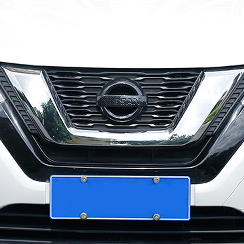 Xuming Untuk Nissan Xtrail 2014 2021 Pola Serat Karbon Depan Logo Cover X Trail Belakang Logo Cover Trim