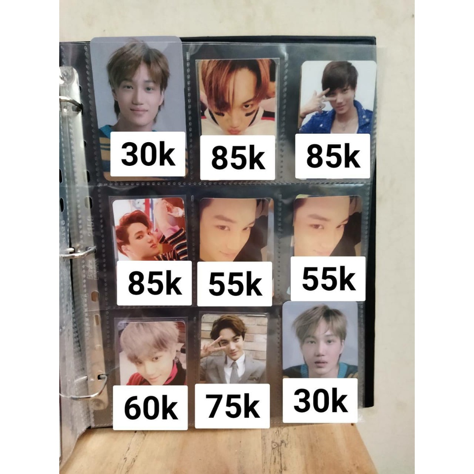 Photocard kai part 1