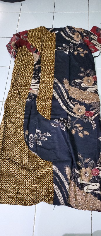 Gamis Batik Terbaru Fashion Muslim Wanita Gamis Jumbo Busui