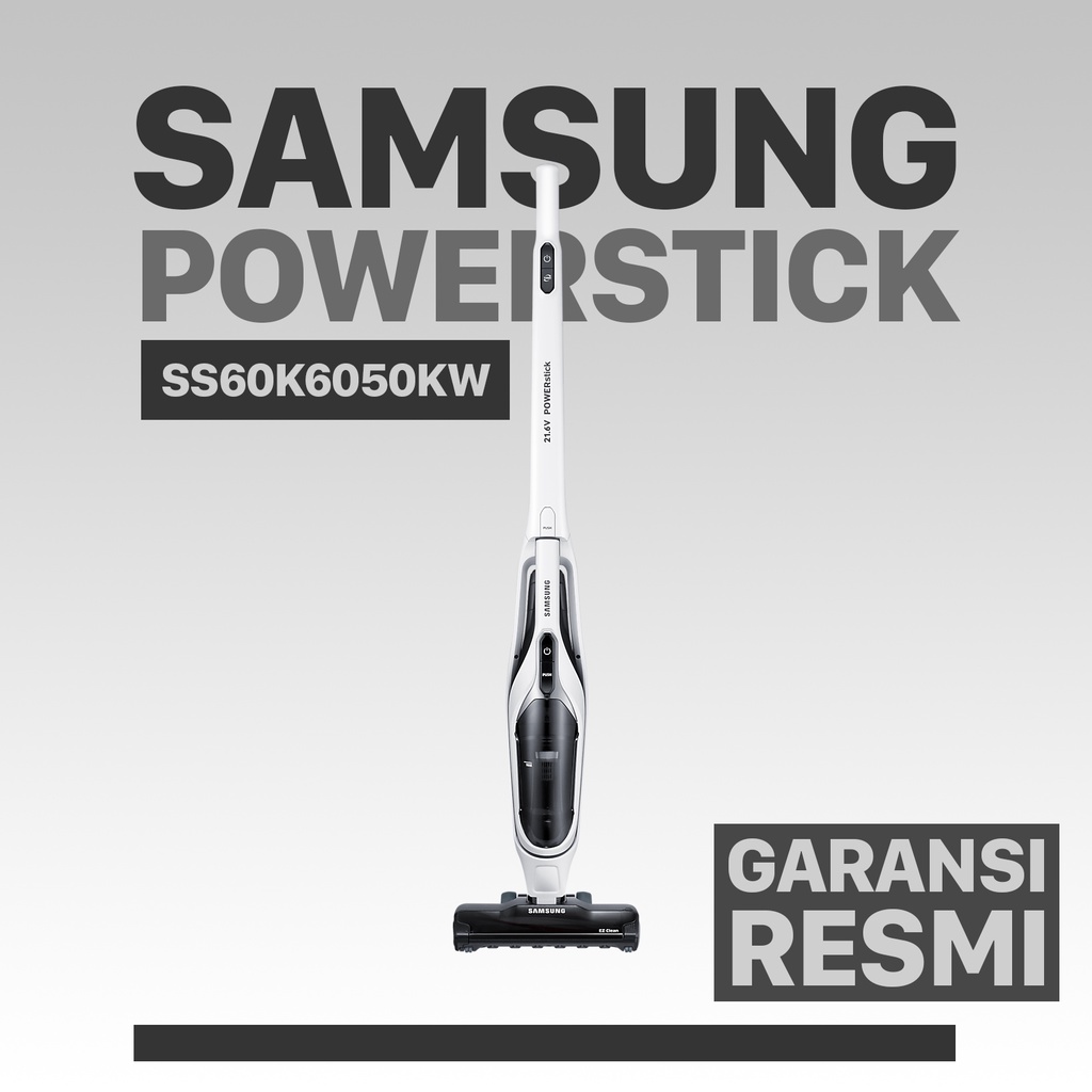 Jual Samsung Powerstick VS60K6050KW/SE Vacuum Cleaner Garansi Resmi