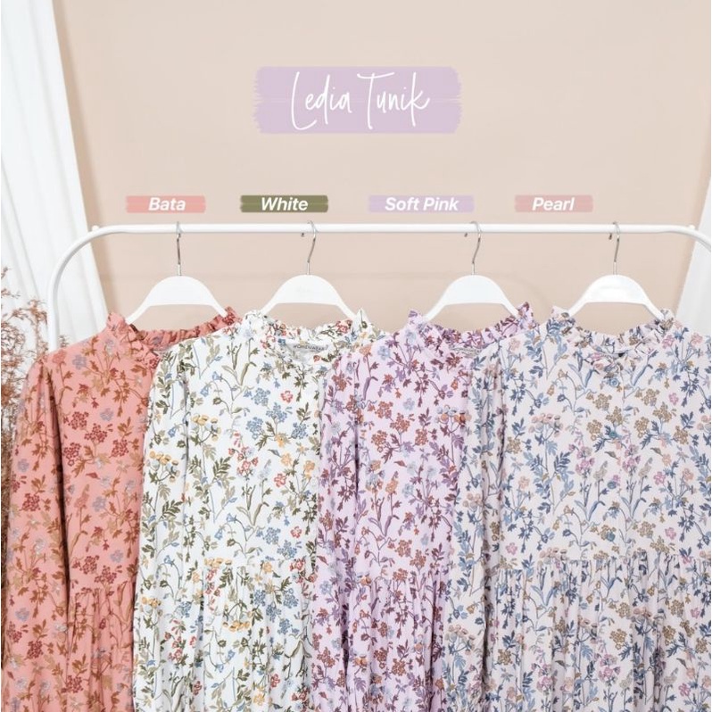 Ledia Tunik / atasan / tunik / pakaian wanita
