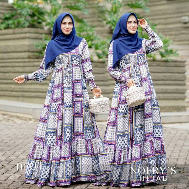 Gamis nr 01 by noery hijab - gamis termurah