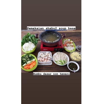 

[PRODUK BHAMT] BEST SELLER SOUP BASE SHABU SHABU RAMEN SUKIYAKI BUKGOGI UP BUMBU DASAR concentrated halal B98