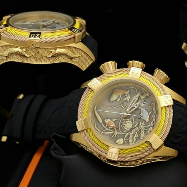 Jam Tangan Pria Invicta Bolt Zeus Design