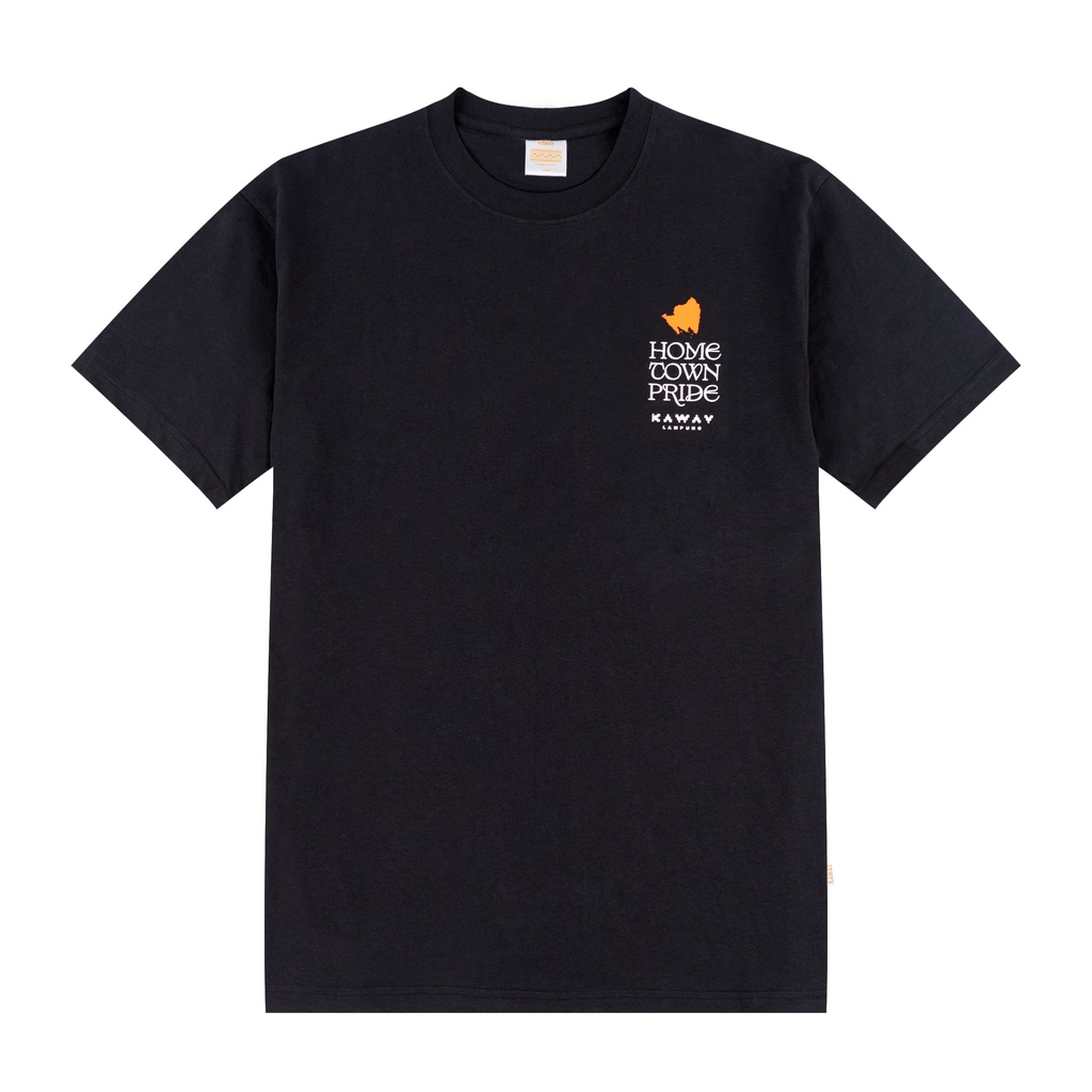 Kaway T-shirt Kaos OUT MAP BLACK