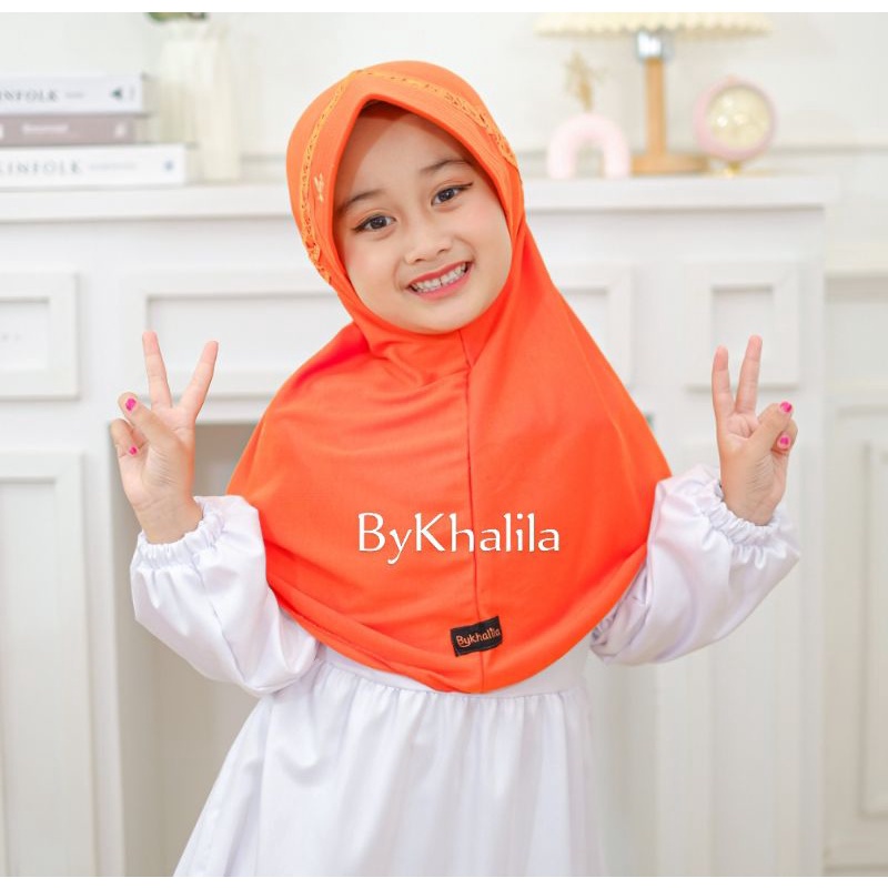 JILBAB ANAK JILBAB SEKOLAH PAUD TK SD JILBAB SERUT  ByKhalila