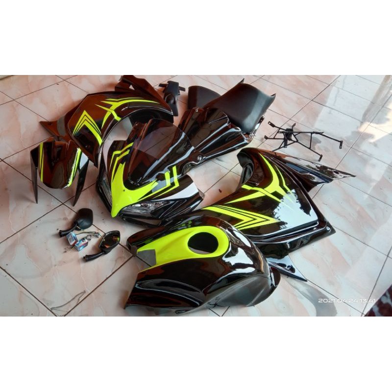 Fullset fairing Vixion new nvl/nva (tanpa rubah rangka motor)