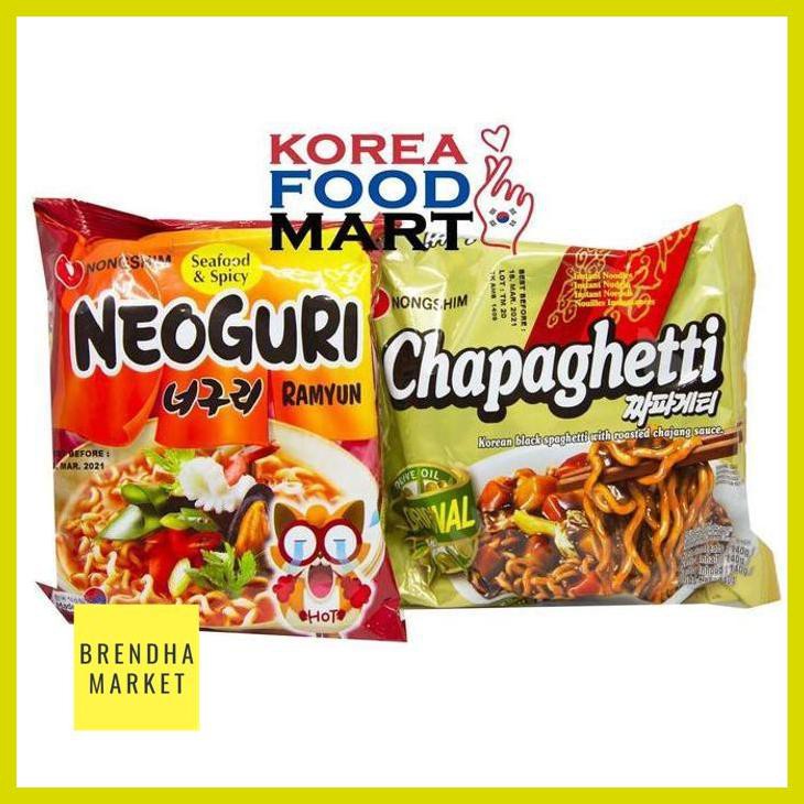 

[ Nongshim Chapaguri / Chapaghetti & Neoguri / Ramdon / Mie Instan Korea]