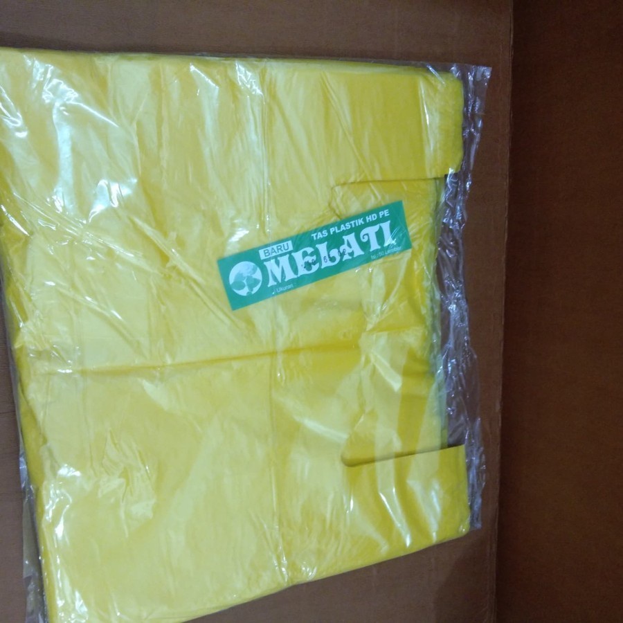 Plastik Sampah Kuning Kresek uk.40x60