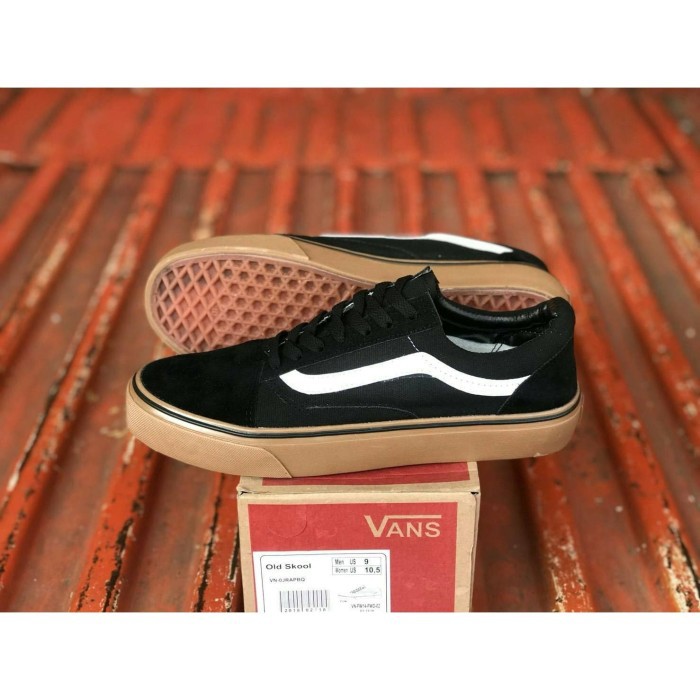 MS Shoes - Sepatu Pria Vans Old Skool Sol Gum - Sneakers Bertali Premium - Shoes Cowok Murah Campuss