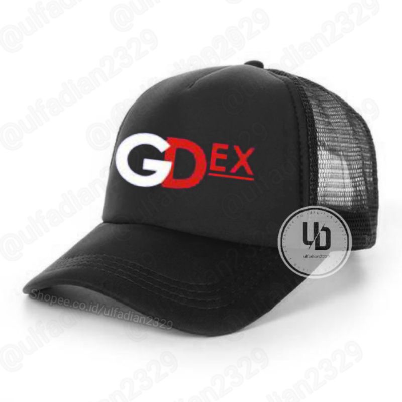 Topi GDEX Express Trucker/Jaring - Topi GD EX