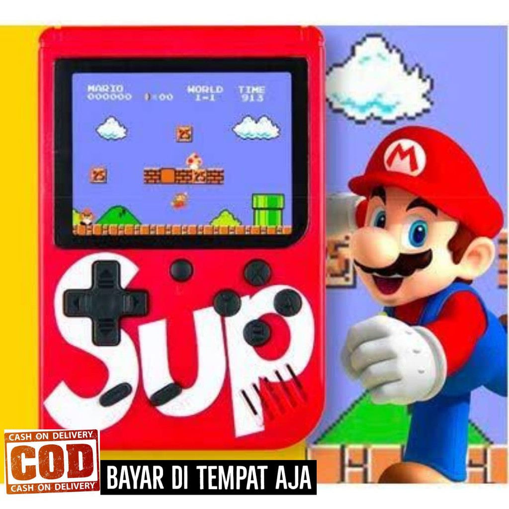 New Style Sup X Game Box 400 GAME / Gamebot Classic Mini / Game Pocket Machine / Mainan Anak Laki