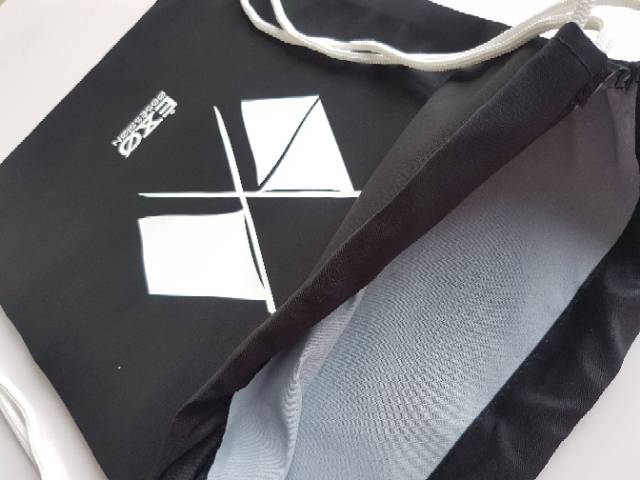 EXO obsession tas serut exo ransel string bag kpop