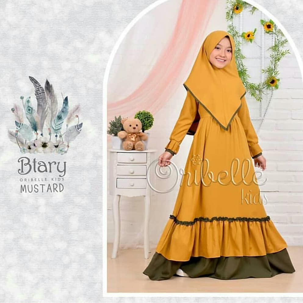 Btary Kids Syari Gamis Syar i Anak Baju Muslim Anak Btary Kids Syari Gamis Syar i Anak Baju Muslim Anak