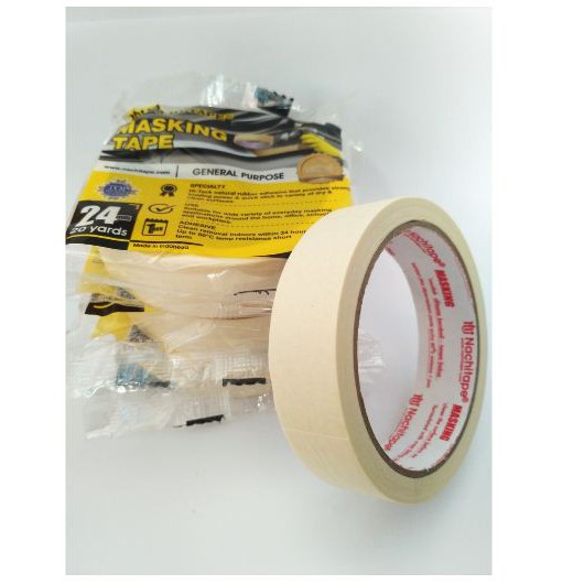 

Isolasi Kertas / Masking Tape Nachi 24 mm x 20 yard