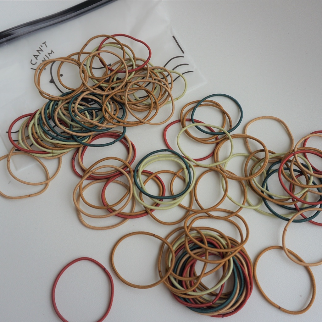 Ikat Rambut isi 100pcs FREE POUCH