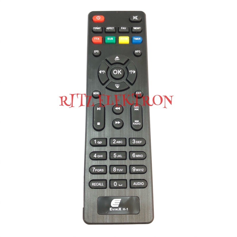 Remote STB DVBT2 Evinix H1 Original