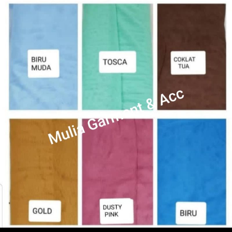 KAIN TILE LEMBUT SOFT HALUS LEBAR 130CM HARGA PER METER