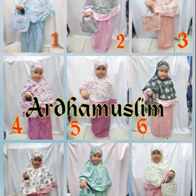 MUKENA KATUN JEPANG ANAK 0 -1THN  ORI PREMIUM 01