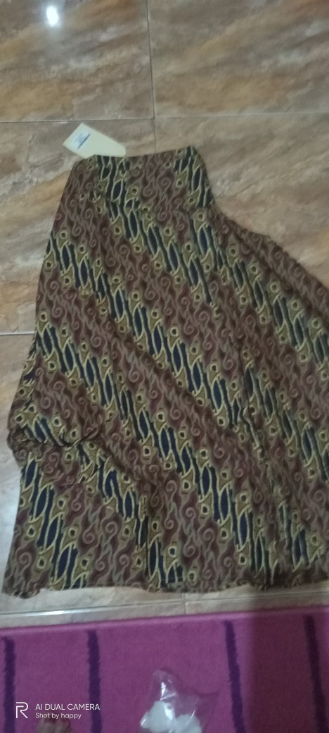 Nayara Batik Rok Anak Biyan Biku Marun