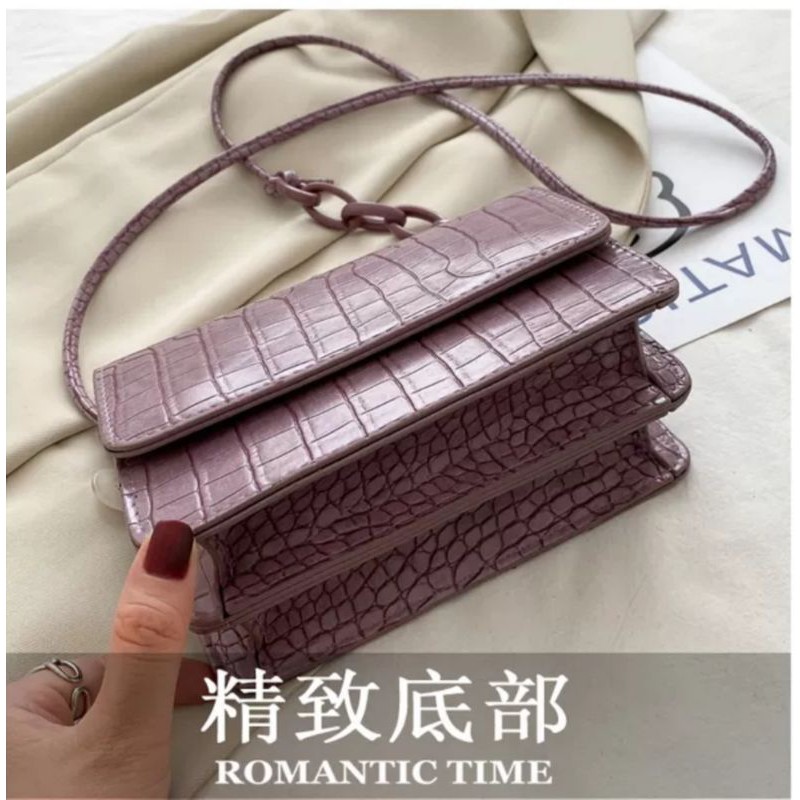 Clutch mini hanin Croco FB59