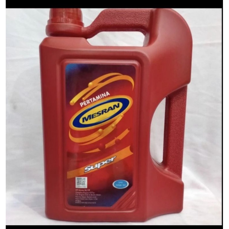 oli mesran 20w50 4 liter