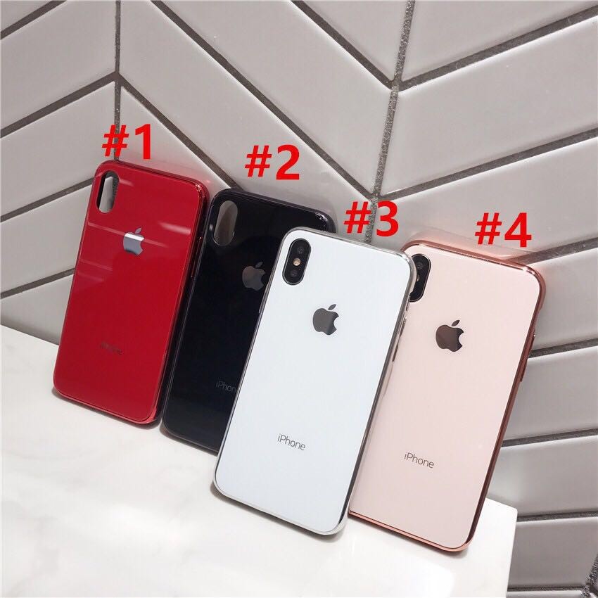 Casing Hard Case Bahan Tempered Glass Anti Jatuh untuk