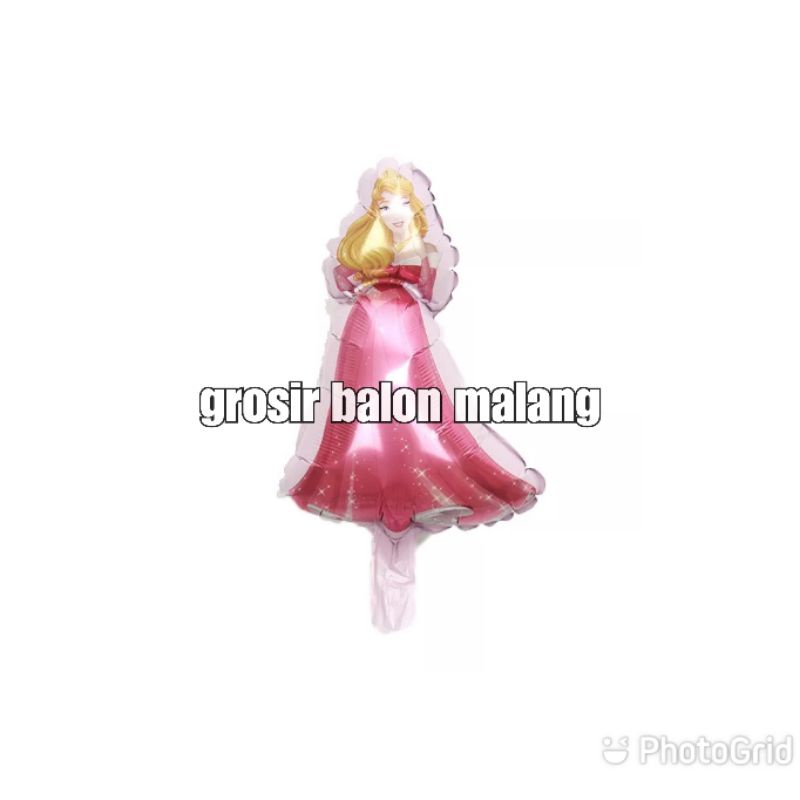 balon foil karakter princess sleeping beauty MiNi