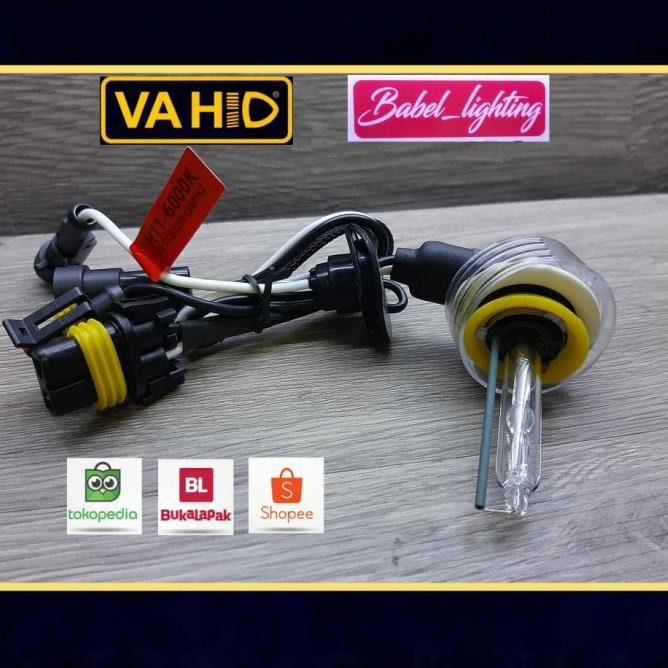 Produk Premium.. Bohlam HID H11 V3 Vahid 6k garansi 12 bulan - 1pcs Z99