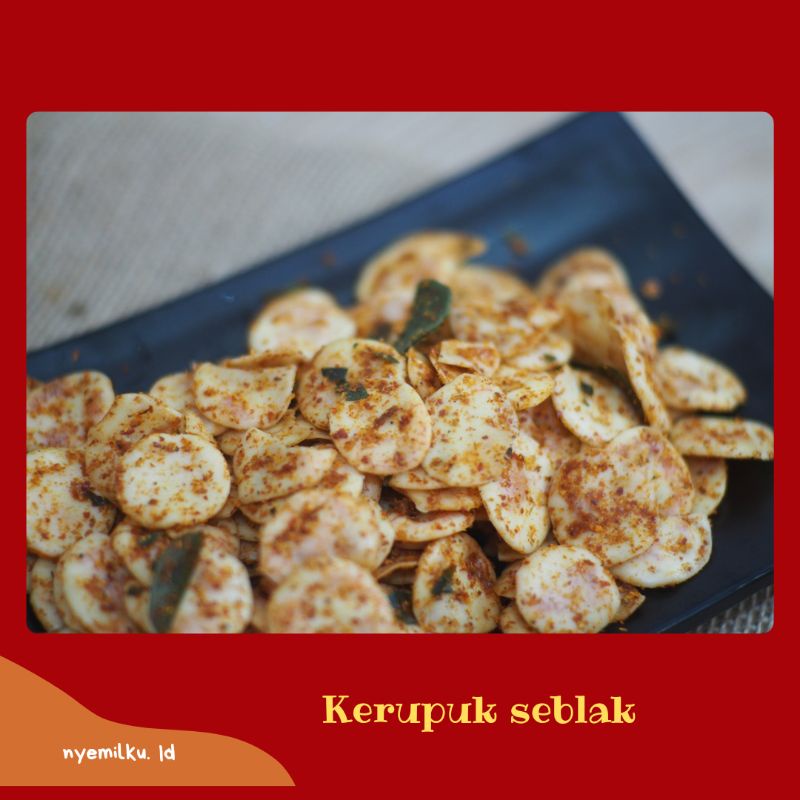 

kerupuk seblak pouch 70g|Nyemilku.id