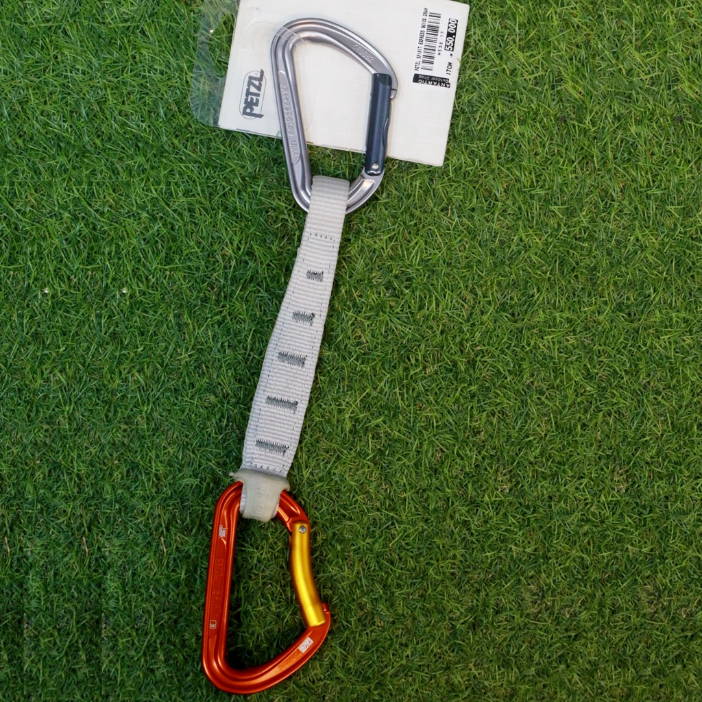 CARABINER & RUNNER PETZL SPIRIT EXPRESS QUICK DRAW M53D 17