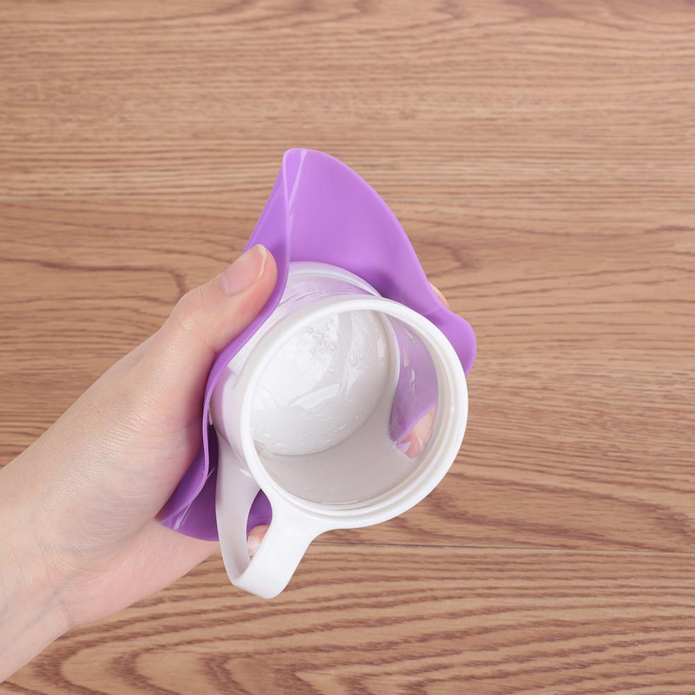 Solighter Silicone Opener Pad Tutup Botol Toples Rumah &amp; Dapur Serbaguna