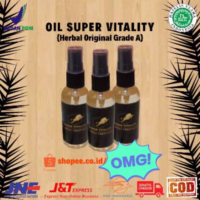MINYAK SUPER VITALITY untuk pria dewasa Memanjangkan dan Membesarkan