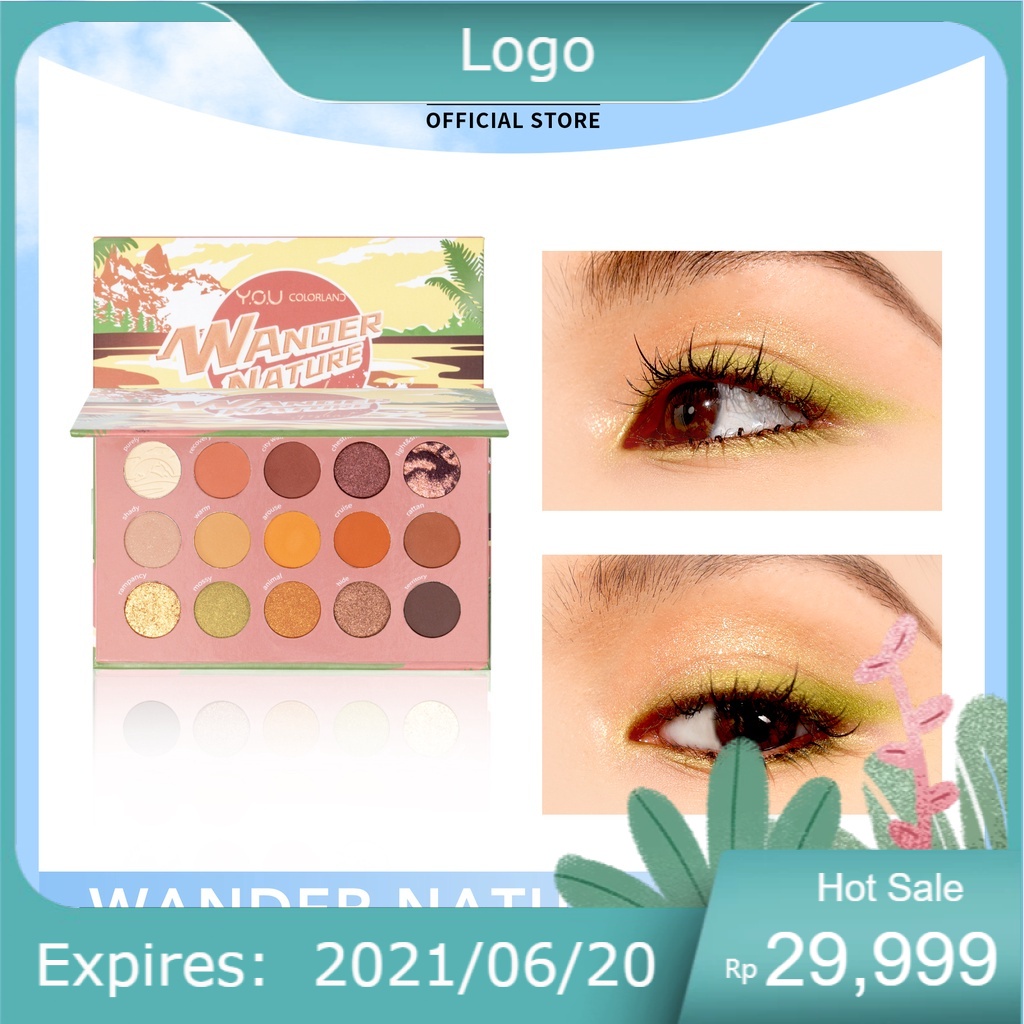 YOU Colorland - Wander Nature Eyeshadow Palette