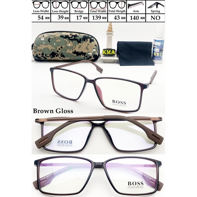 0419. Kacamata minus frame kacamata sport kacamata pria ringan