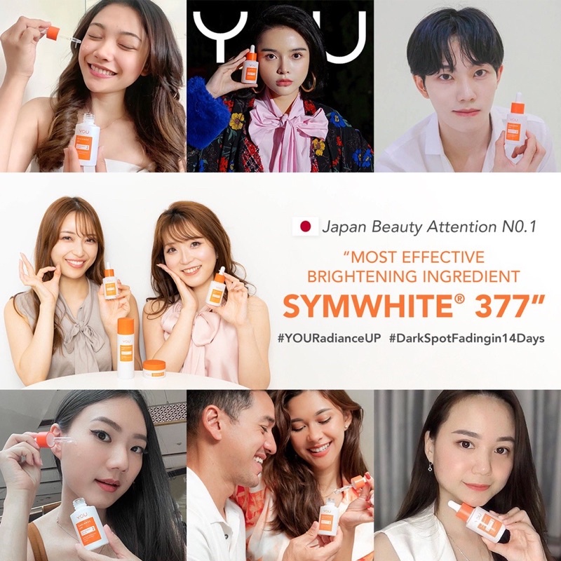 YOU 8× SymWhite 377 Radiance Up! Brightening Serum Niacinamide 20ml